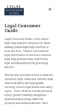 Mobile Screenshot of legalconsumerguide.com